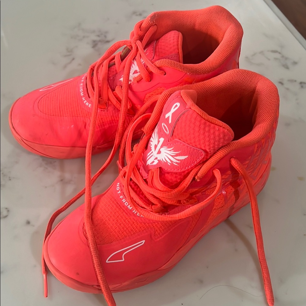 Kids Red Athletic Shoes